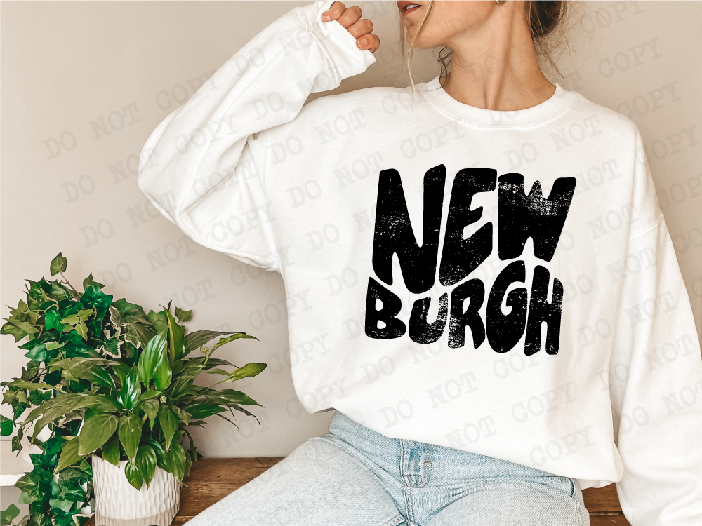 Newburgh Stacked Digital Design