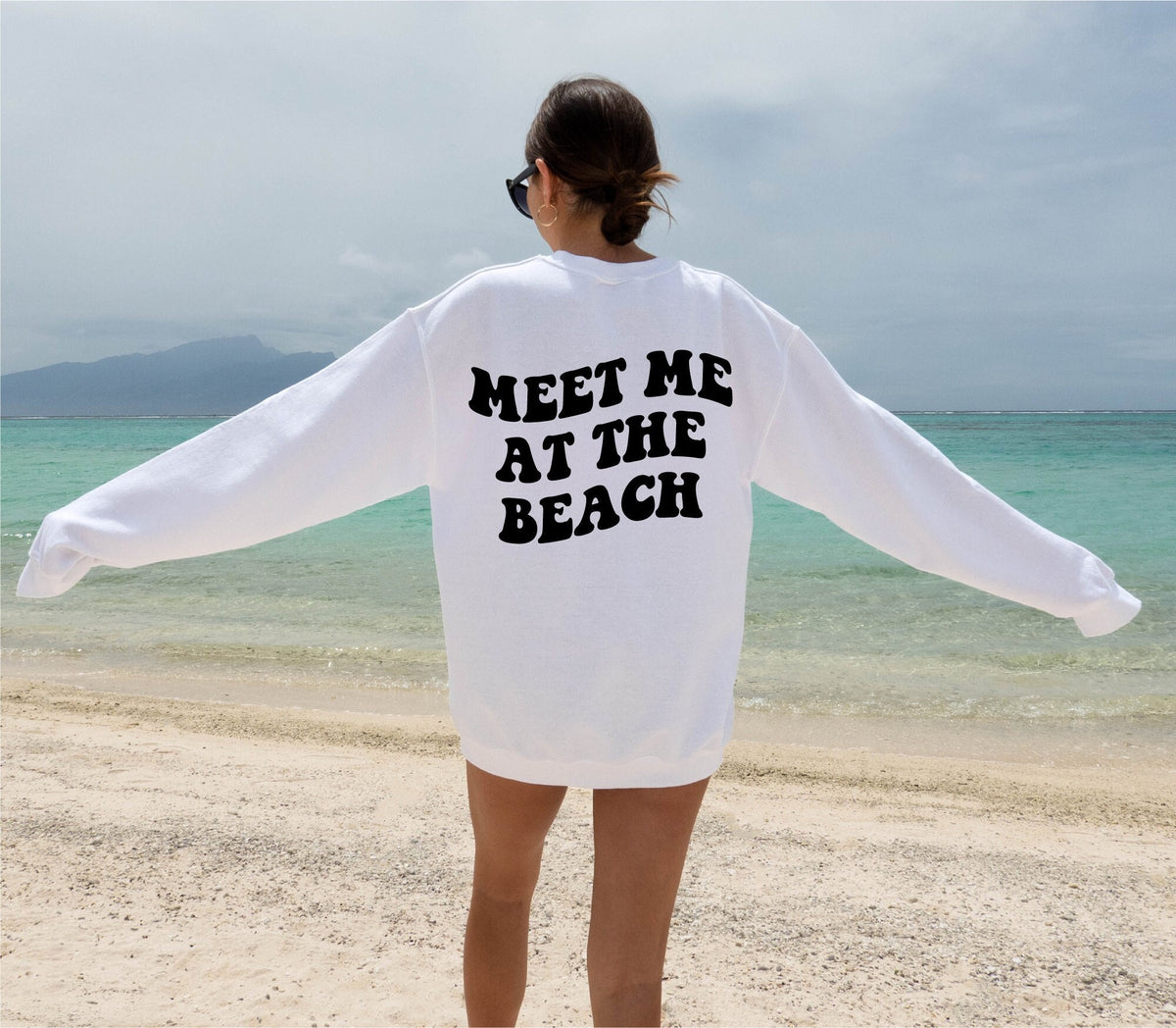Meet Me At The Beach Digital Design