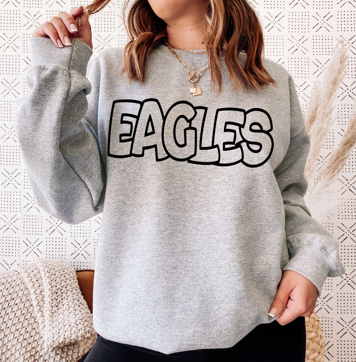 Eagles Outline Digital Design