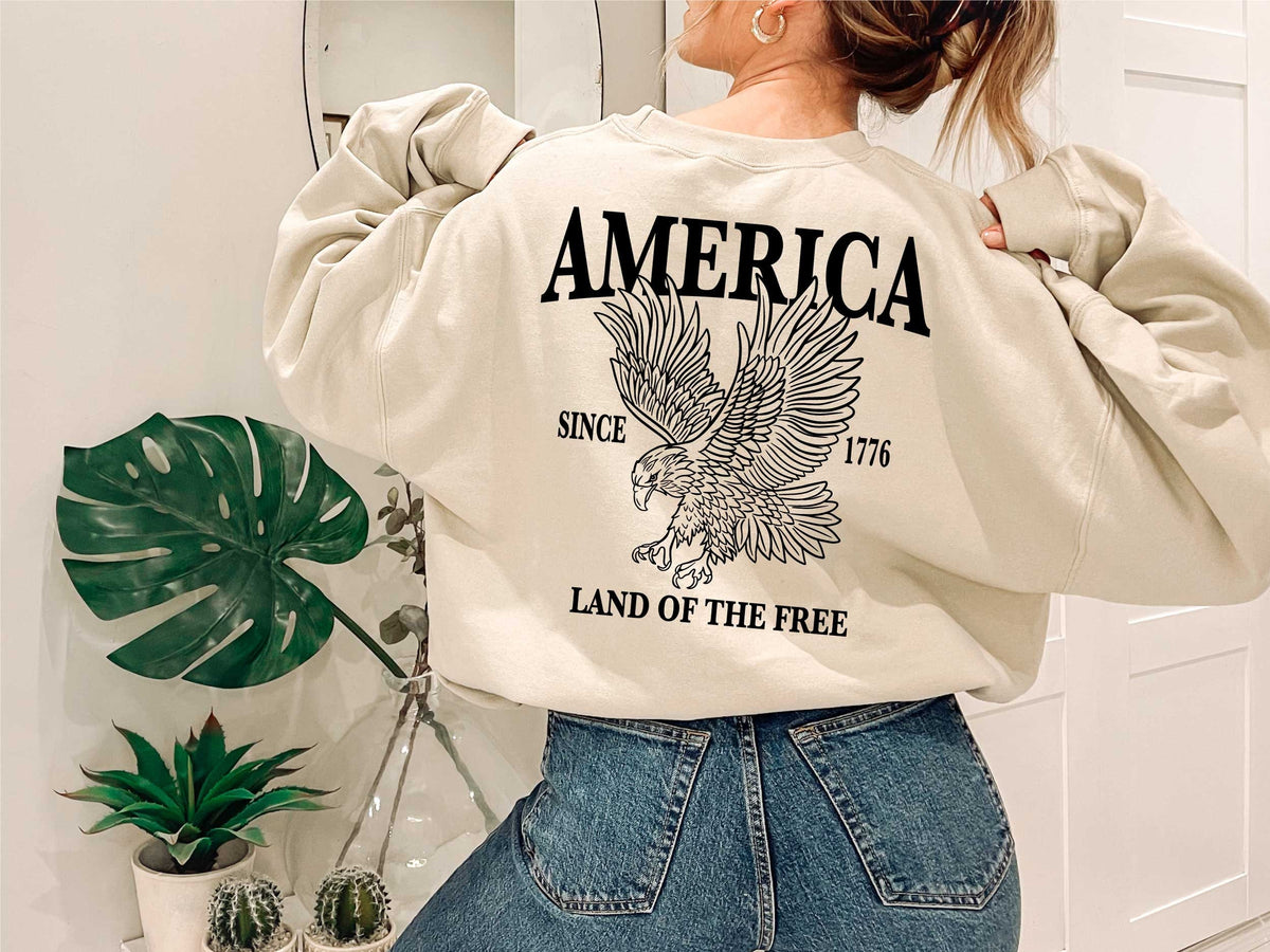 America Land of the Free svg, America svg, America shirt svg, Digital Design