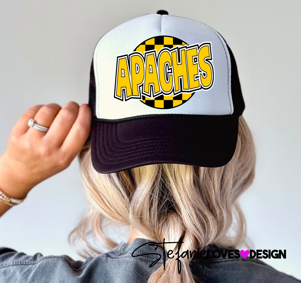 Apaches Checkered Circle