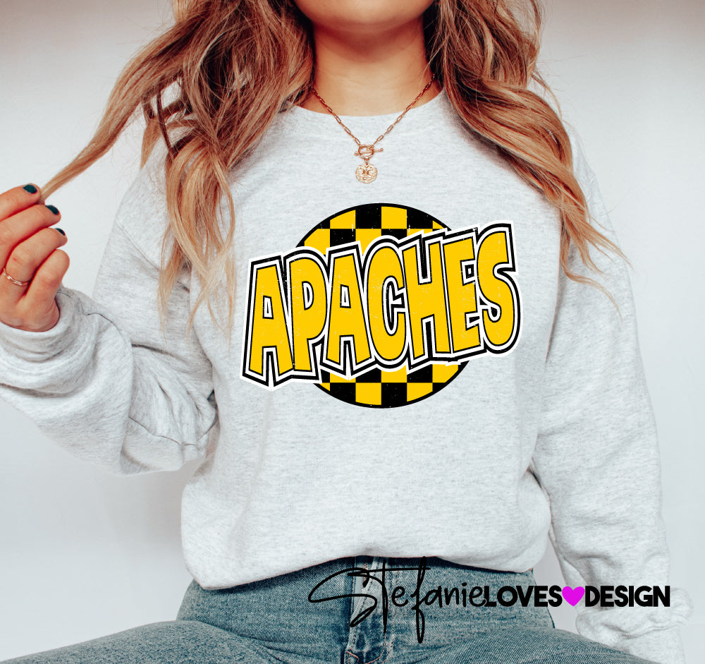Apaches Checkered Circle