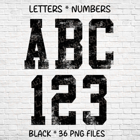 Stretch Grunge Alphabet PNG | Printable Stretch Letters Digital Download Alphabet Design