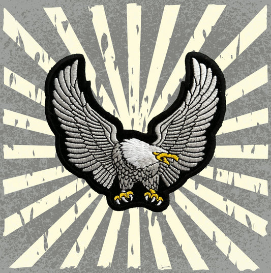 Bald Eagle Embroidered Patch | American Eagle Iron On Patch | America 250 🇺🇸🦅