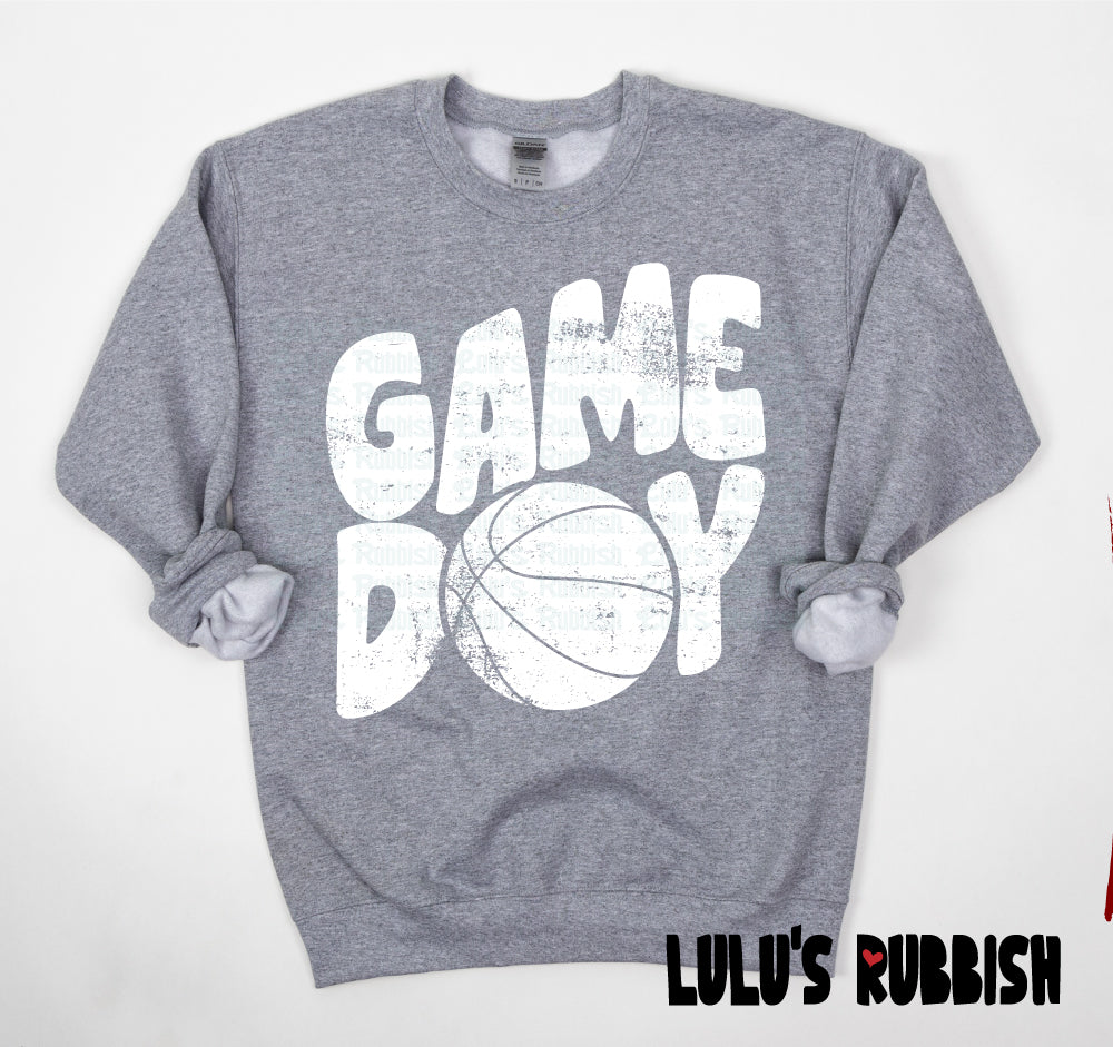 Game Day Basketball Digital Design