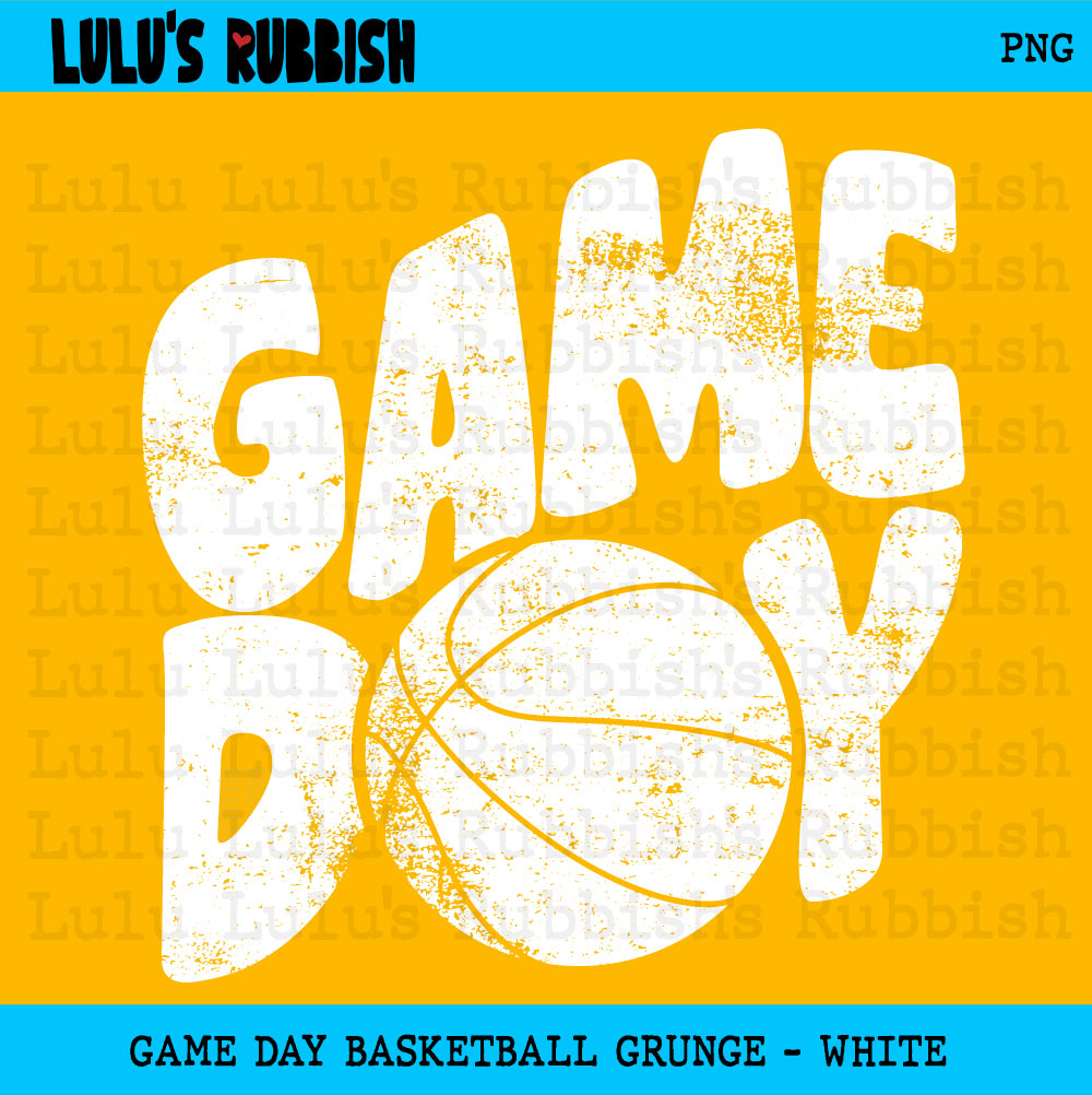 Game Day Basketball Digital Design