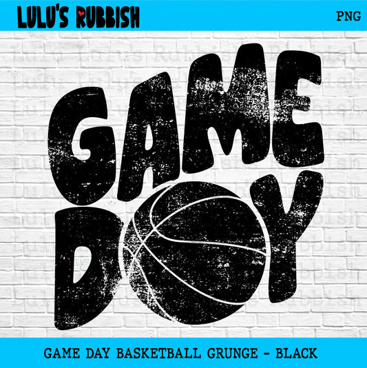 Game Day Basketball Digital Design