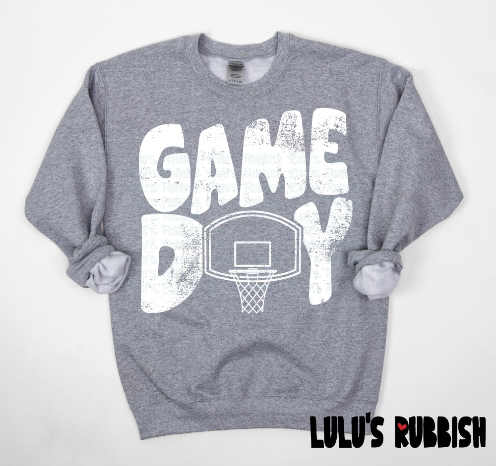 Game Day Basketball HOOP Digital Design