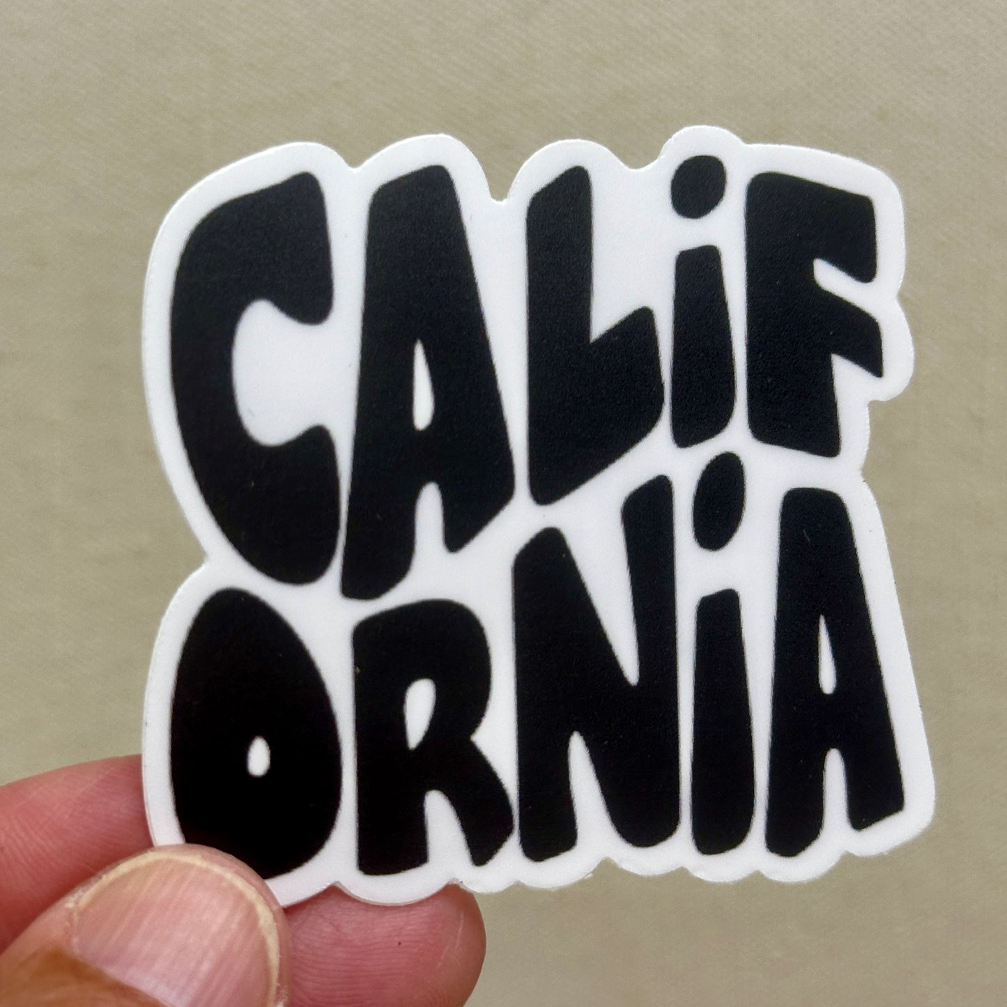 California Die-Cut Sticker | Durable & Eye-Catching