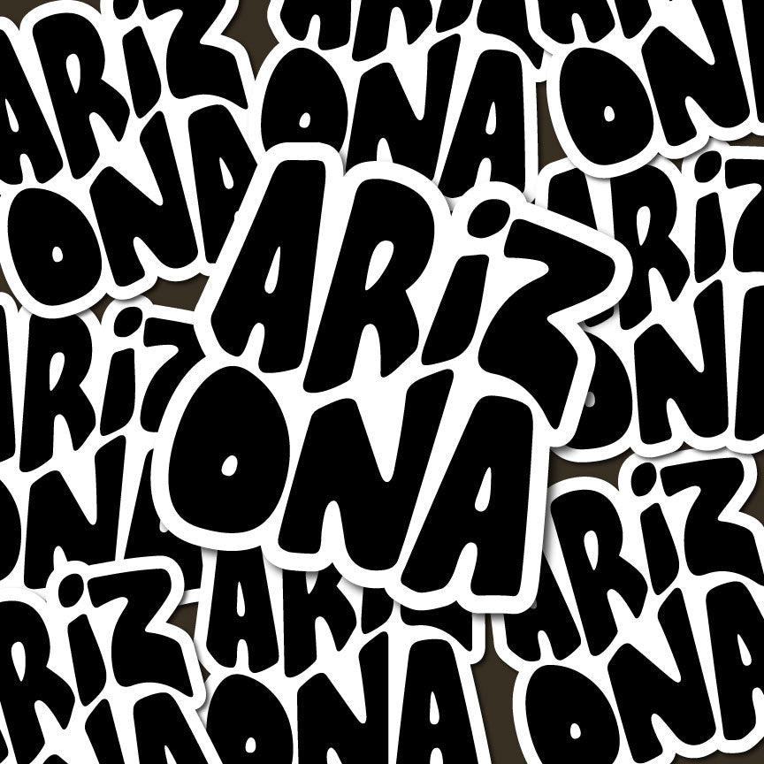 Arizona Die-Cut Sticker | Durable & Eye-Catching
