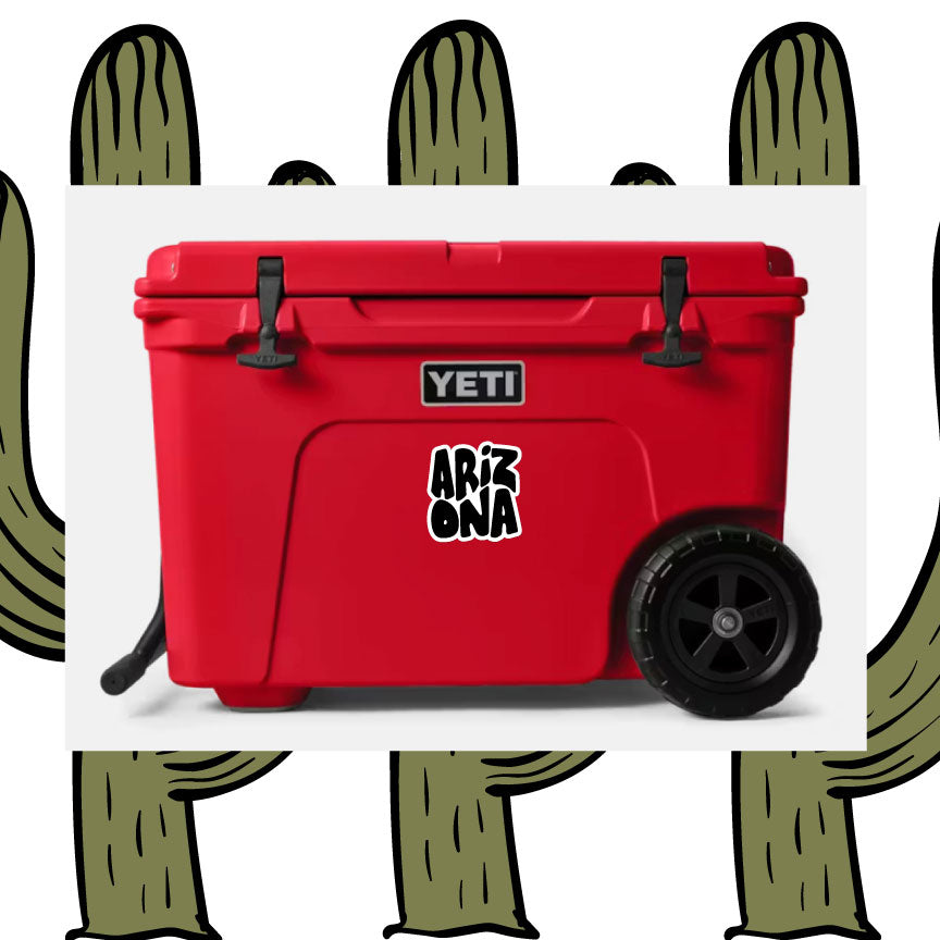 Arizona Die-Cut Sticker | Durable & Eye-Catching