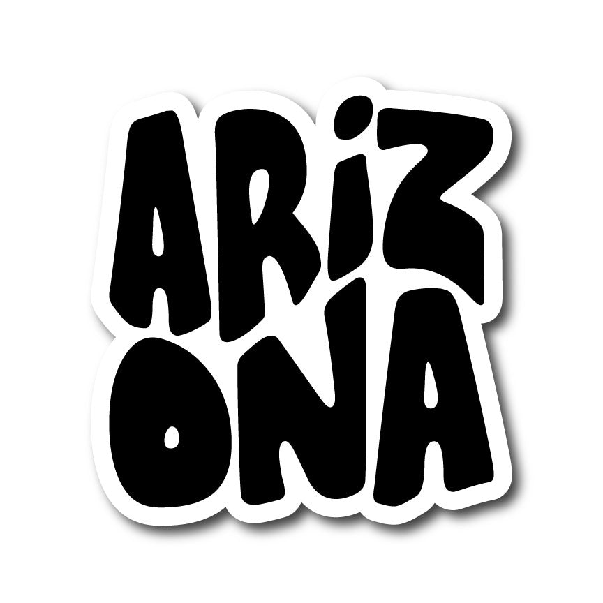 Arizona Die-Cut Sticker | Durable & Eye-Catching