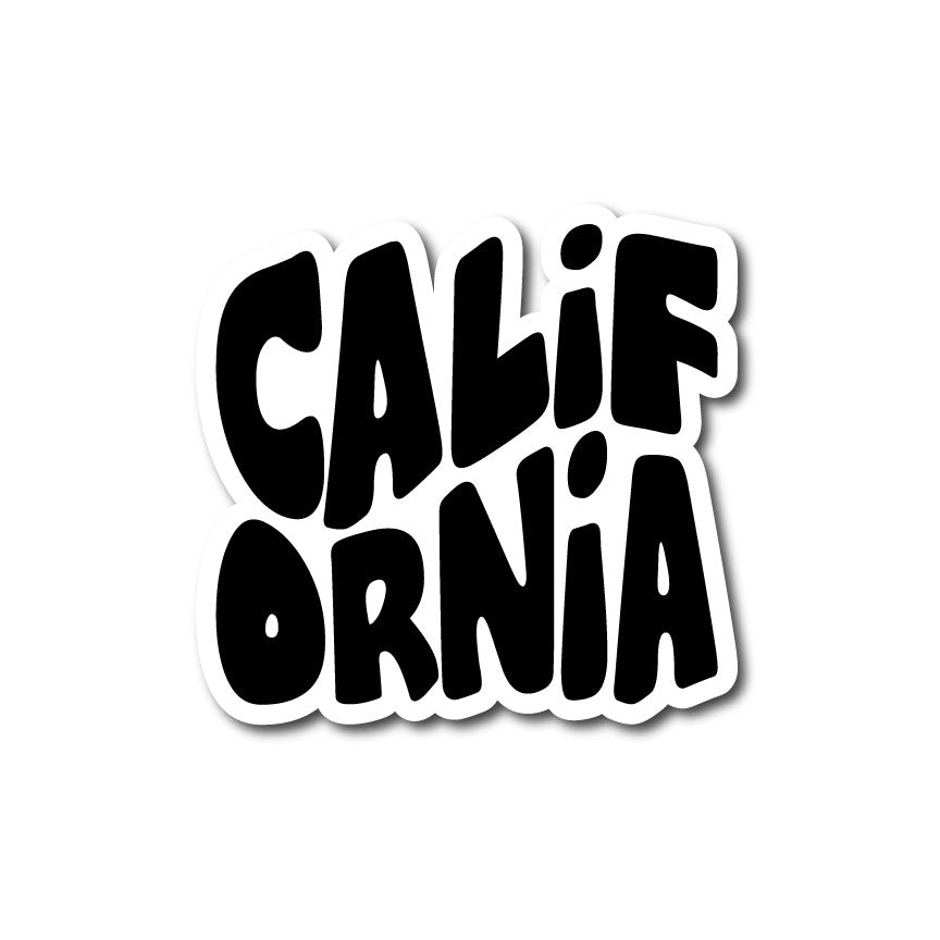 California Die-Cut Sticker | Durable & Eye-Catching