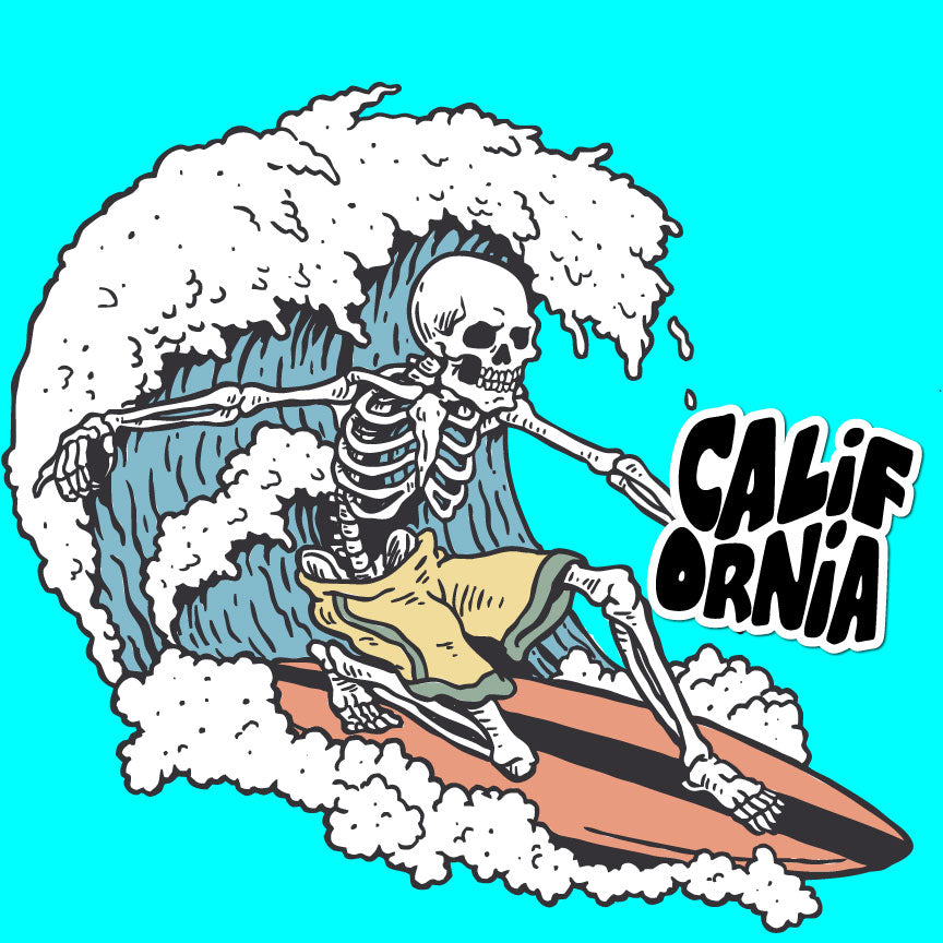 California Die-Cut Sticker | Durable & Eye-Catching