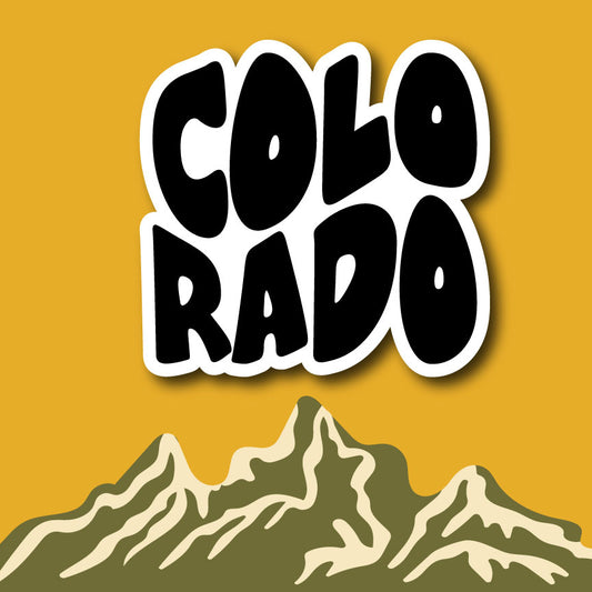 Colorado Die-Cut Sticker | Durable & Eye-Catching