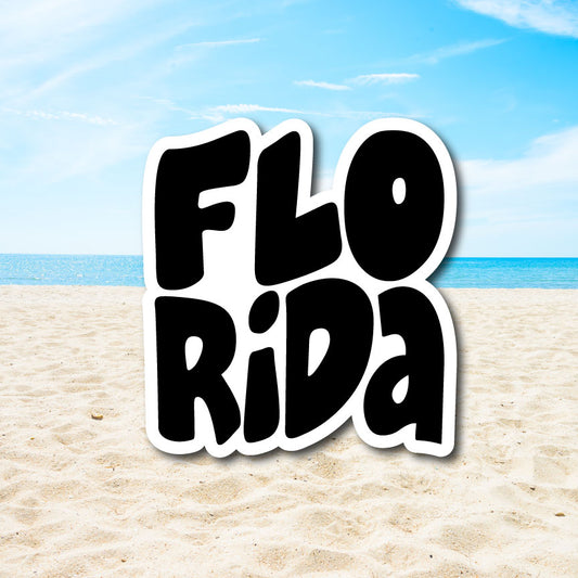 Florida Die-Cut Sticker | Durable & Eye-Catching
