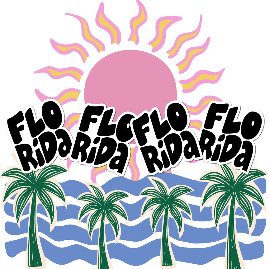 Florida Die-Cut Sticker | Durable & Eye-Catching
