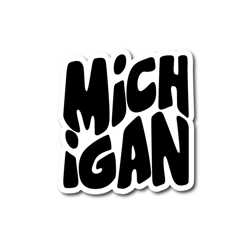 Michigan Die-Cut Sticker | Durable & Eye-Catching