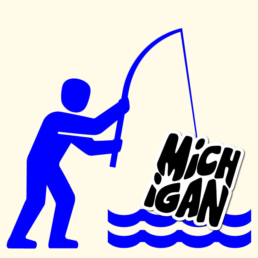 Michigan Die-Cut Sticker | Durable & Eye-Catching