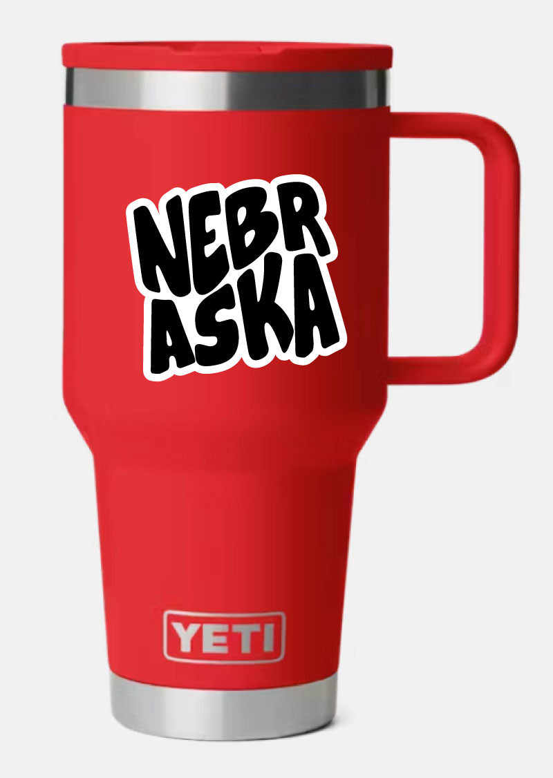 Nebraska Sticker | Nebraska Decal | State Pride Vinyl Sticker
