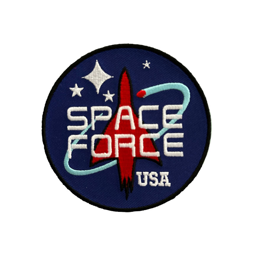 Space Force USA Patch | Embroidered Iron On Patch | Aerospace & Military Inspired