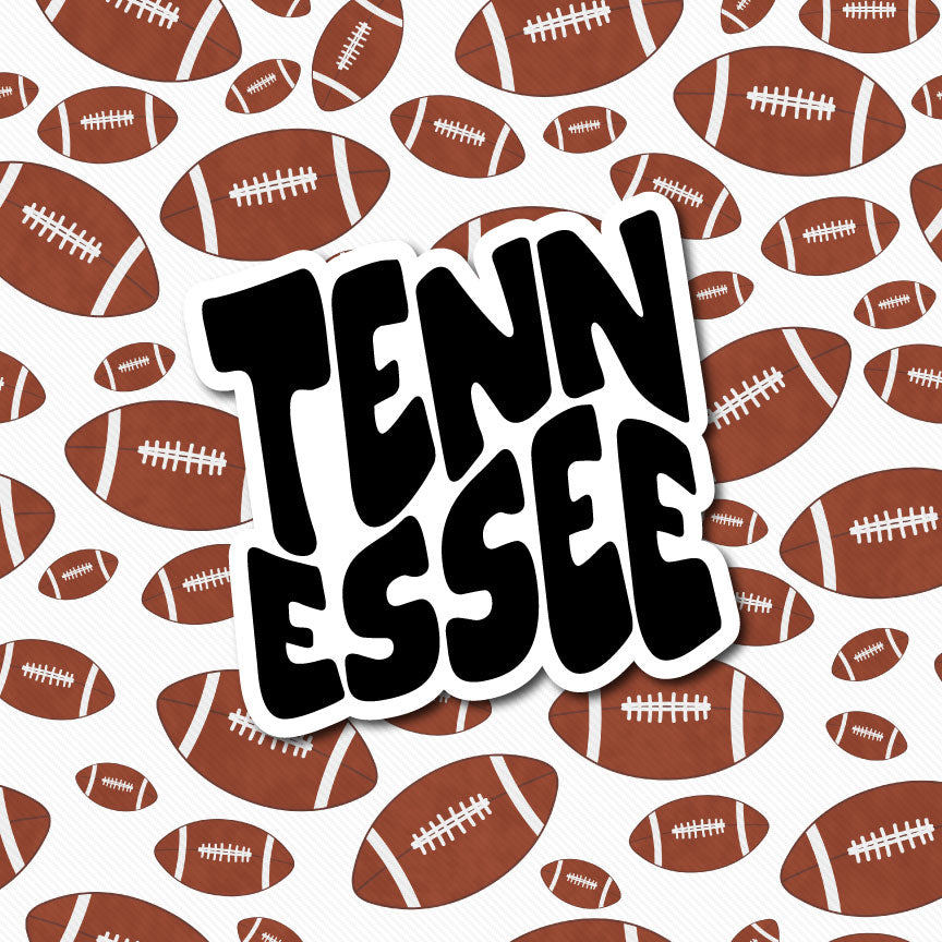 Tennessee Die-Cut Sticker | Durable & Eye-Catching