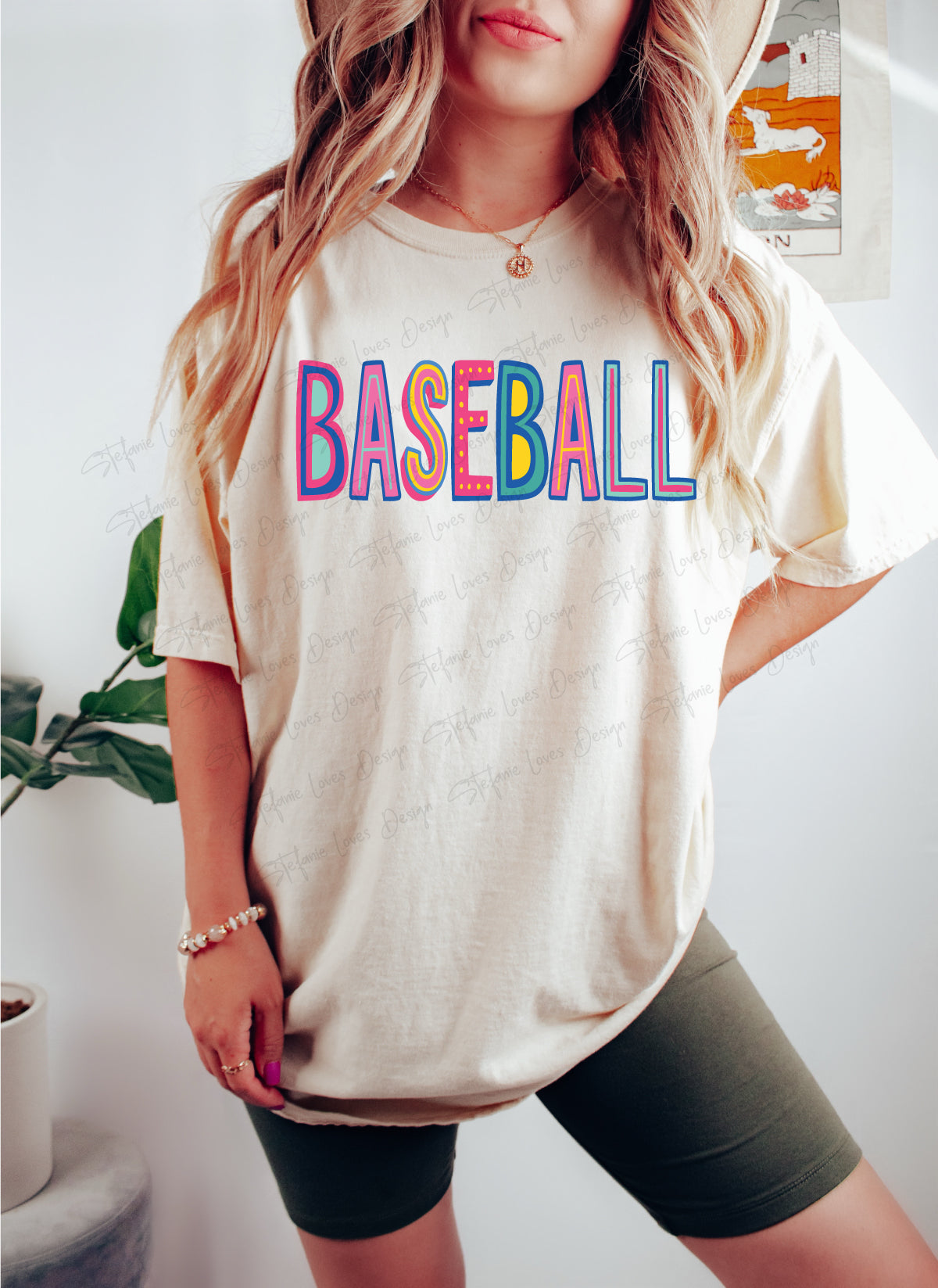 BASEBALL Cute Font Digital Design