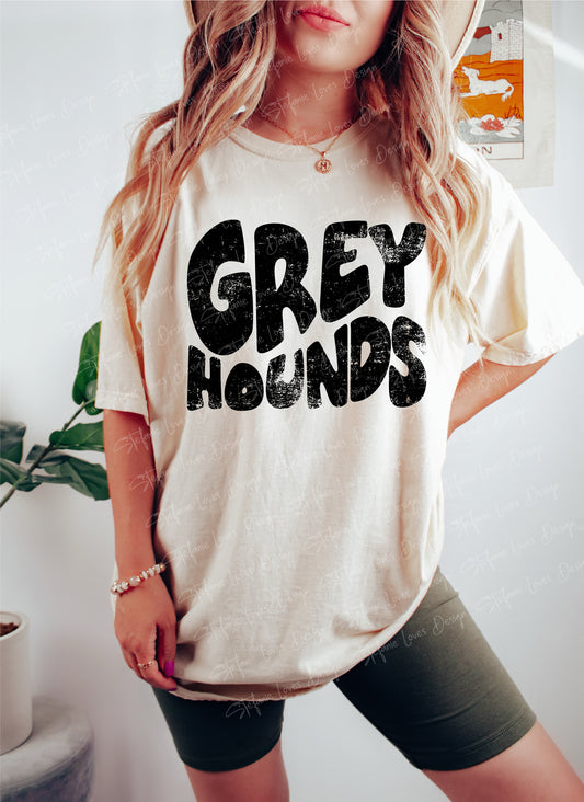 Greyhounds Mascot Digital Design