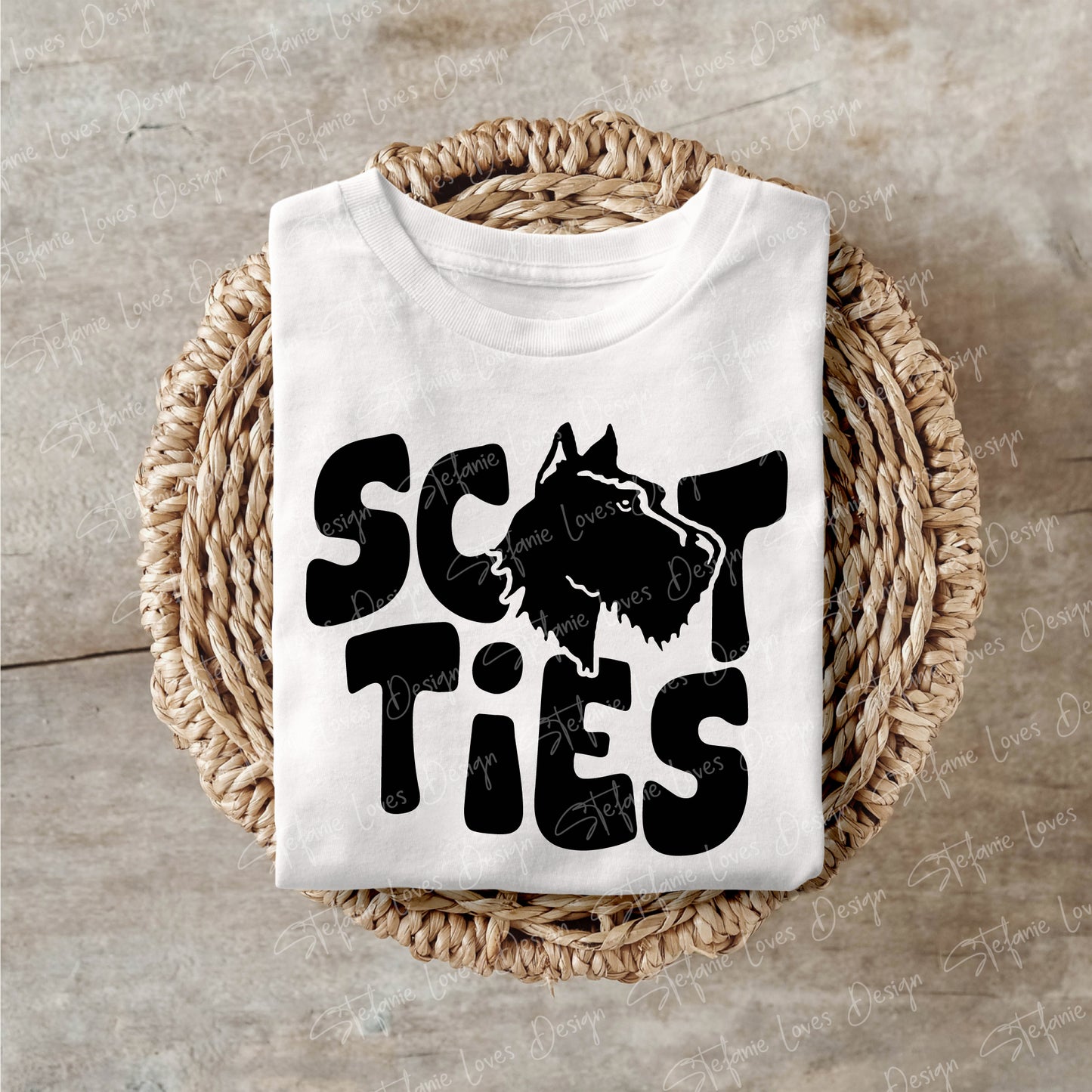 Scotties Mascot Digital Design