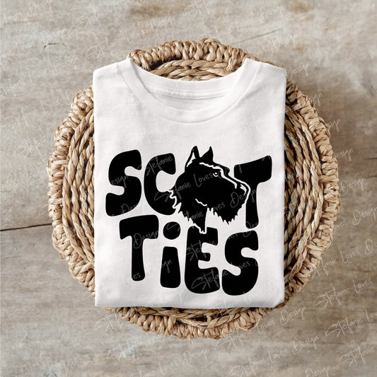 Scotties Mascot Digital Design