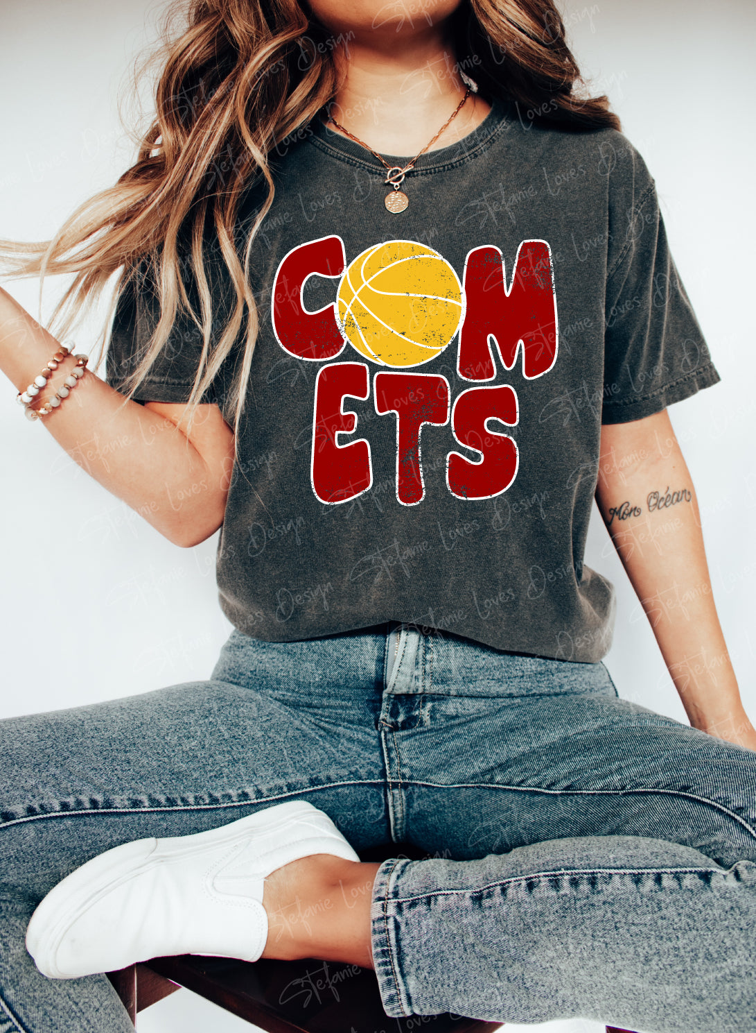 Comets Mascot Digital Design