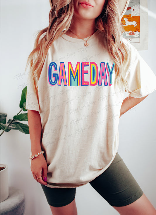 GAMEDAY Cute Font Digital Design