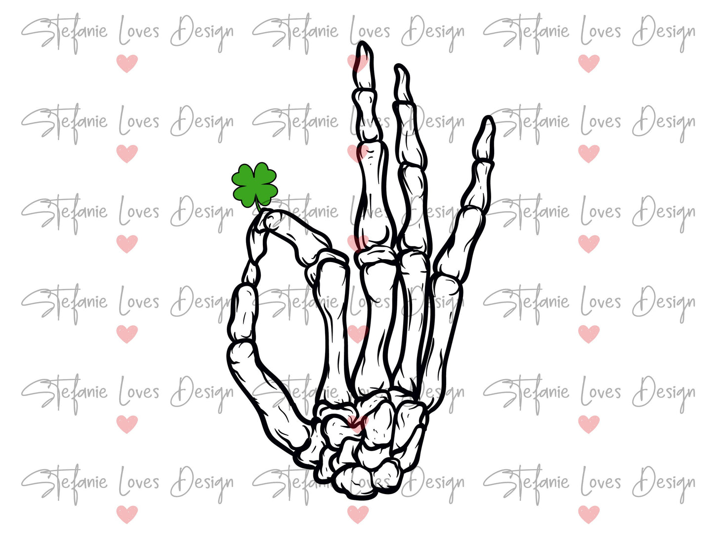 St Patricks Day Skeleton Hands Svg, Shamrock Svg, Skeleton Hand Svg, St Patricks Day Svg, St Patricks Day Shirt Svg