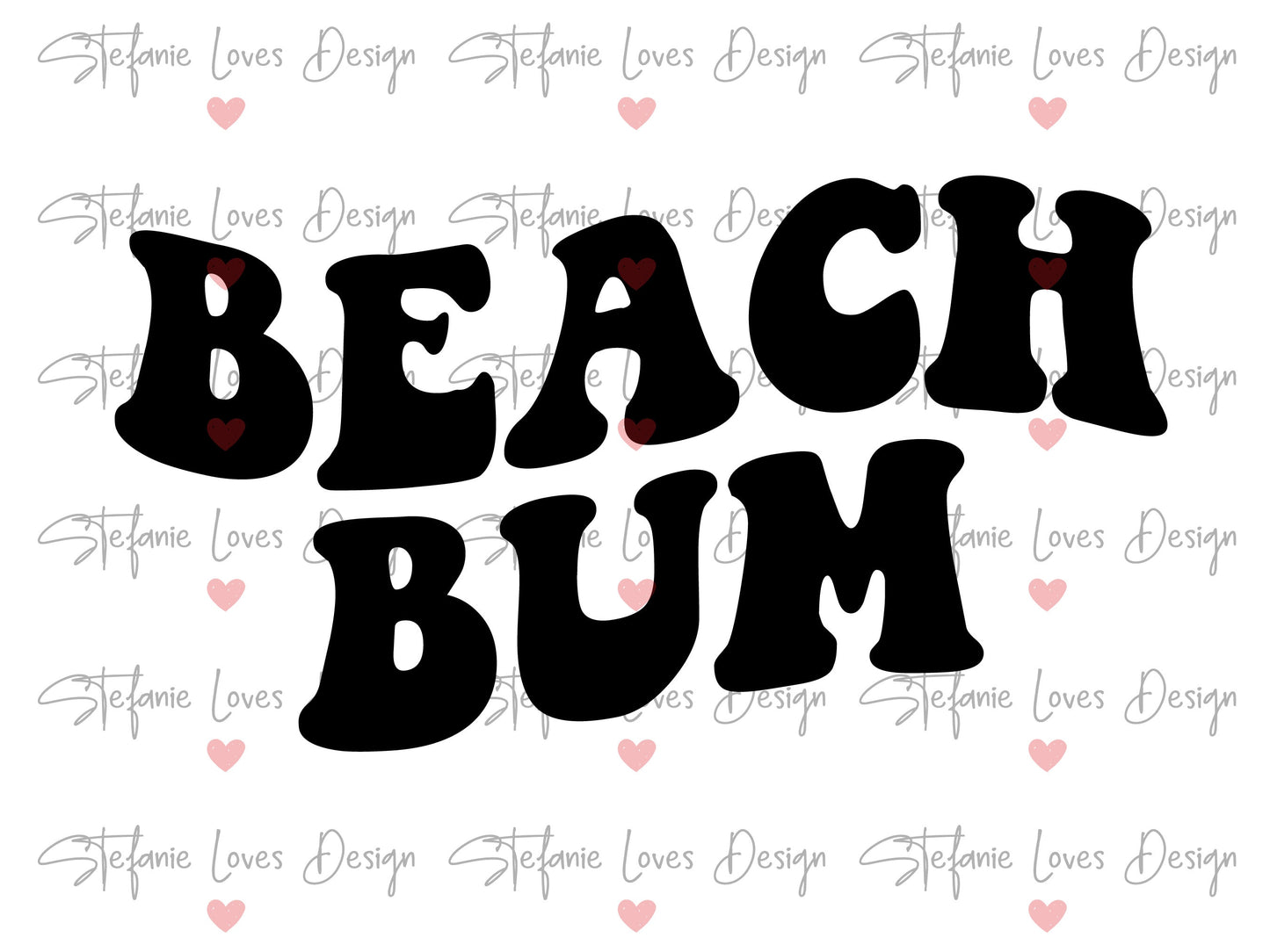 Beach Bum Digital Design
