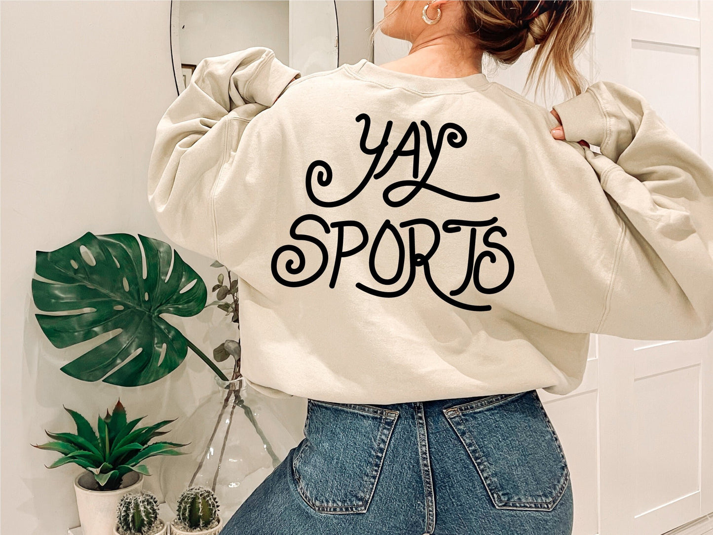 Yay Sports svg, Sports svg, Digital Design