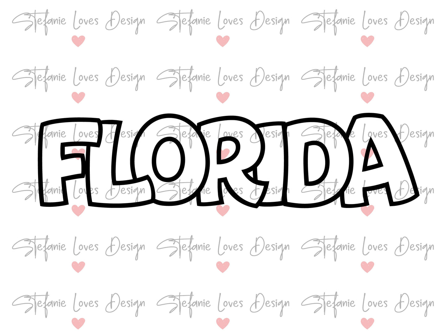 Florida svg, Florida Outline svg, Florida shirt svg, Digital Design
