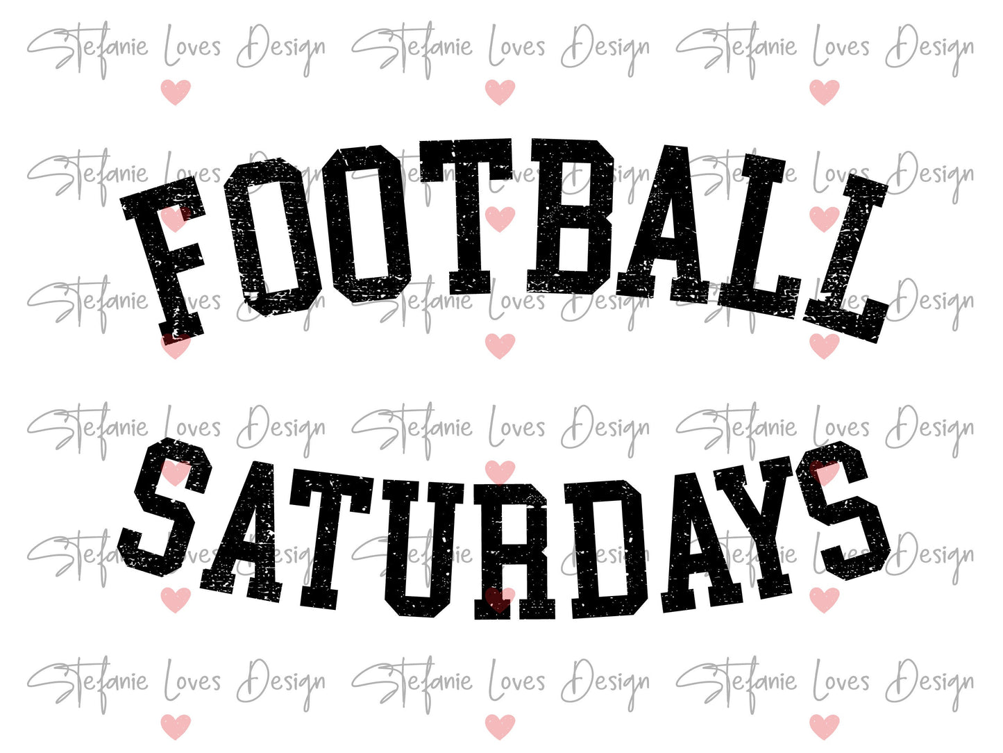 Football Saturdays Digital Design