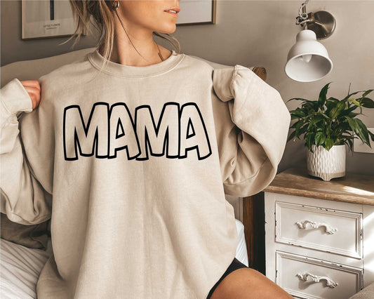 Mama svg, Mama Shirt svg, Mom svg, Mama png, Mama Outline svg, Digital Design