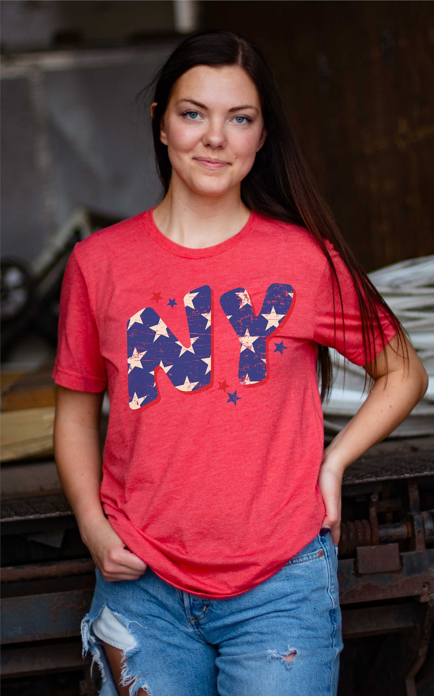 New York NY Star Distressed Patriotic Design, New York png, American Digital Download