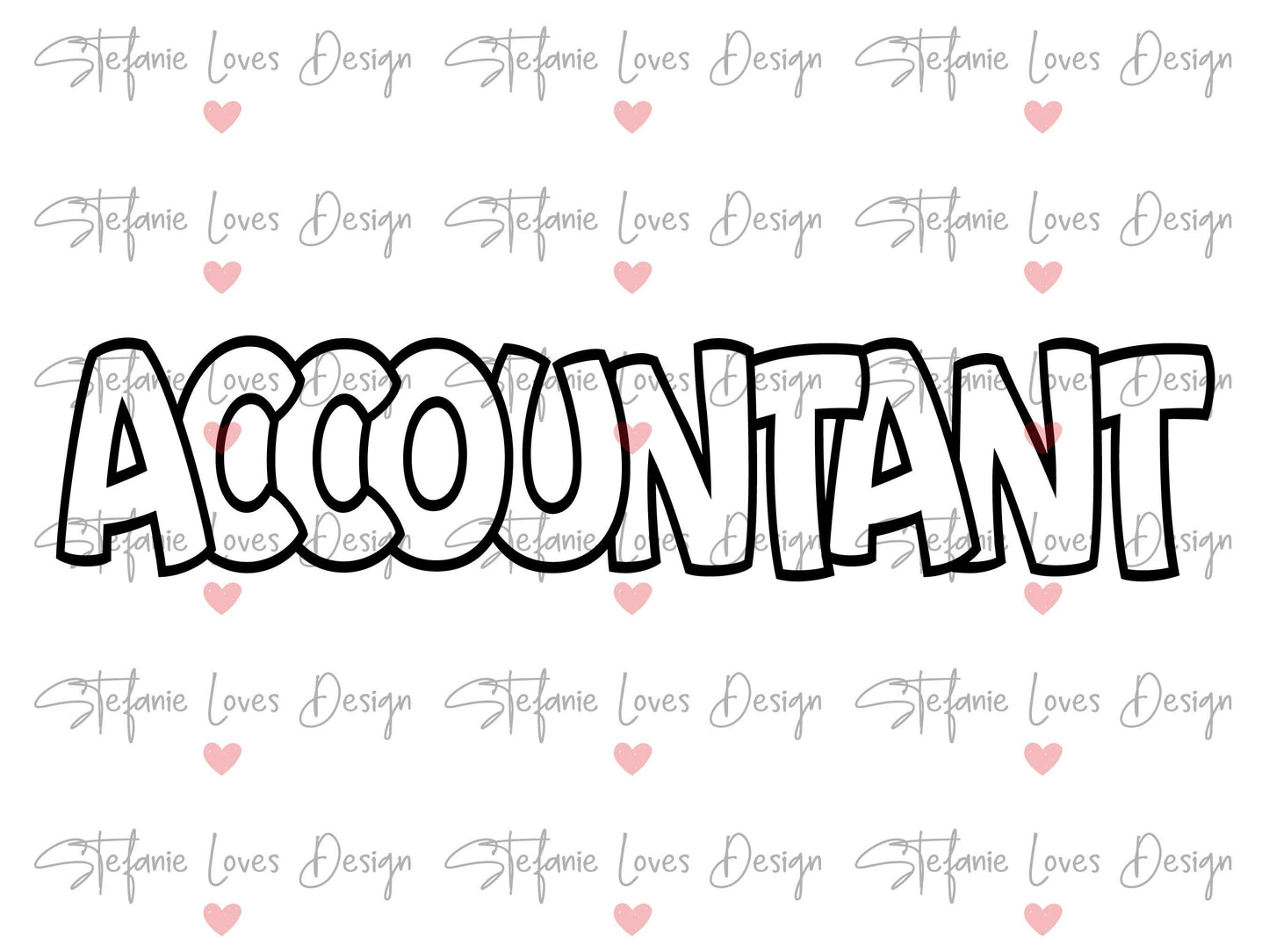 Accountant svg, Accountant Outline svg, Accountant shirt svg, Nurse Digital Design