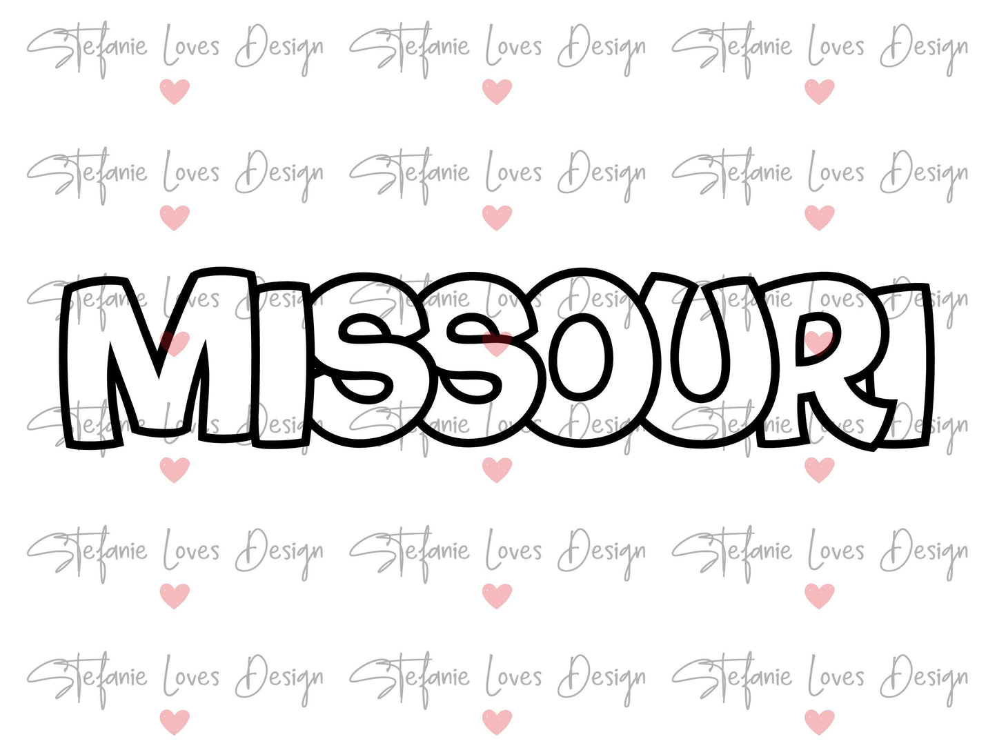 Missouri Outline Digital Design