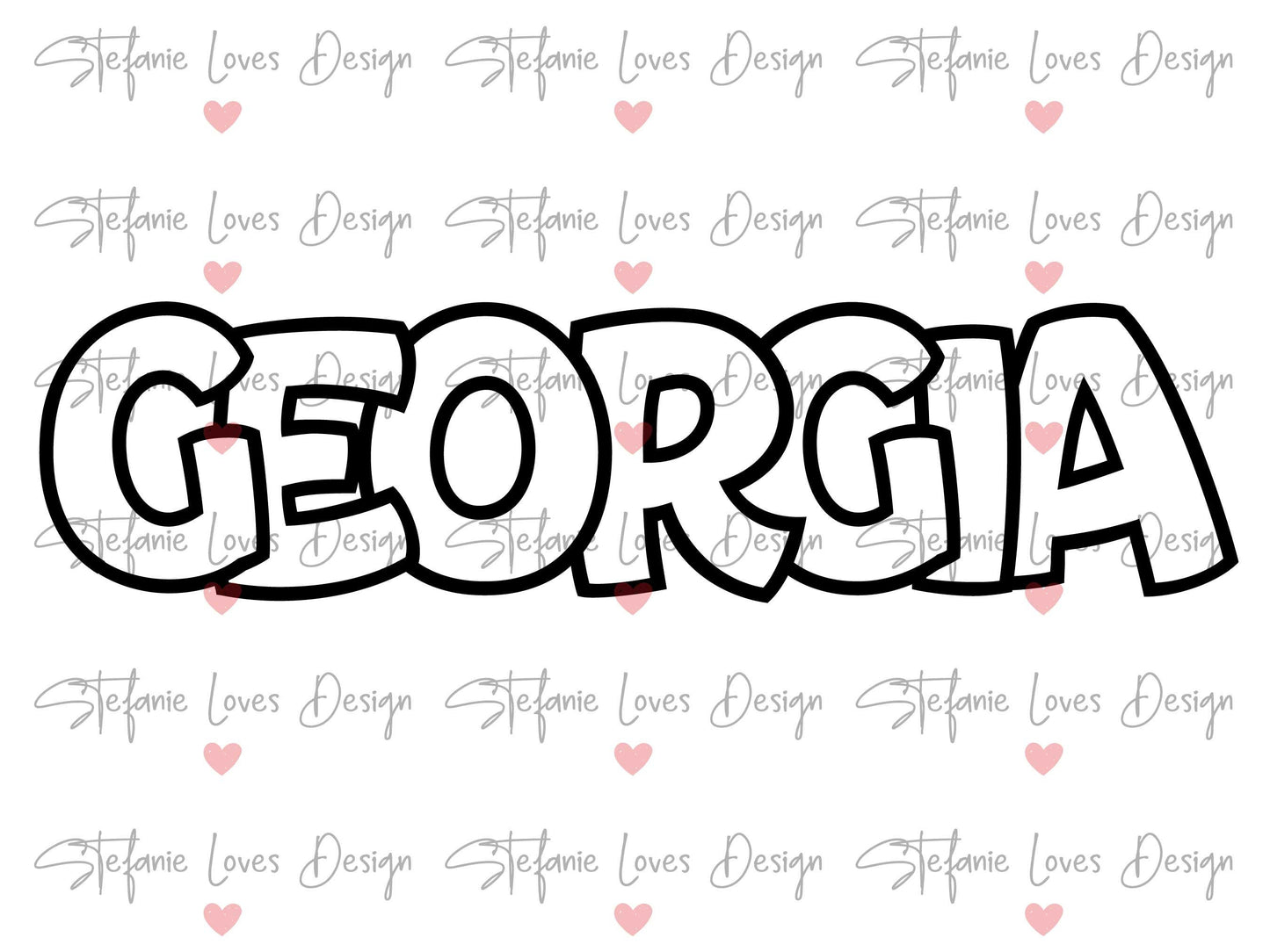 Georgia Outline Digital Design