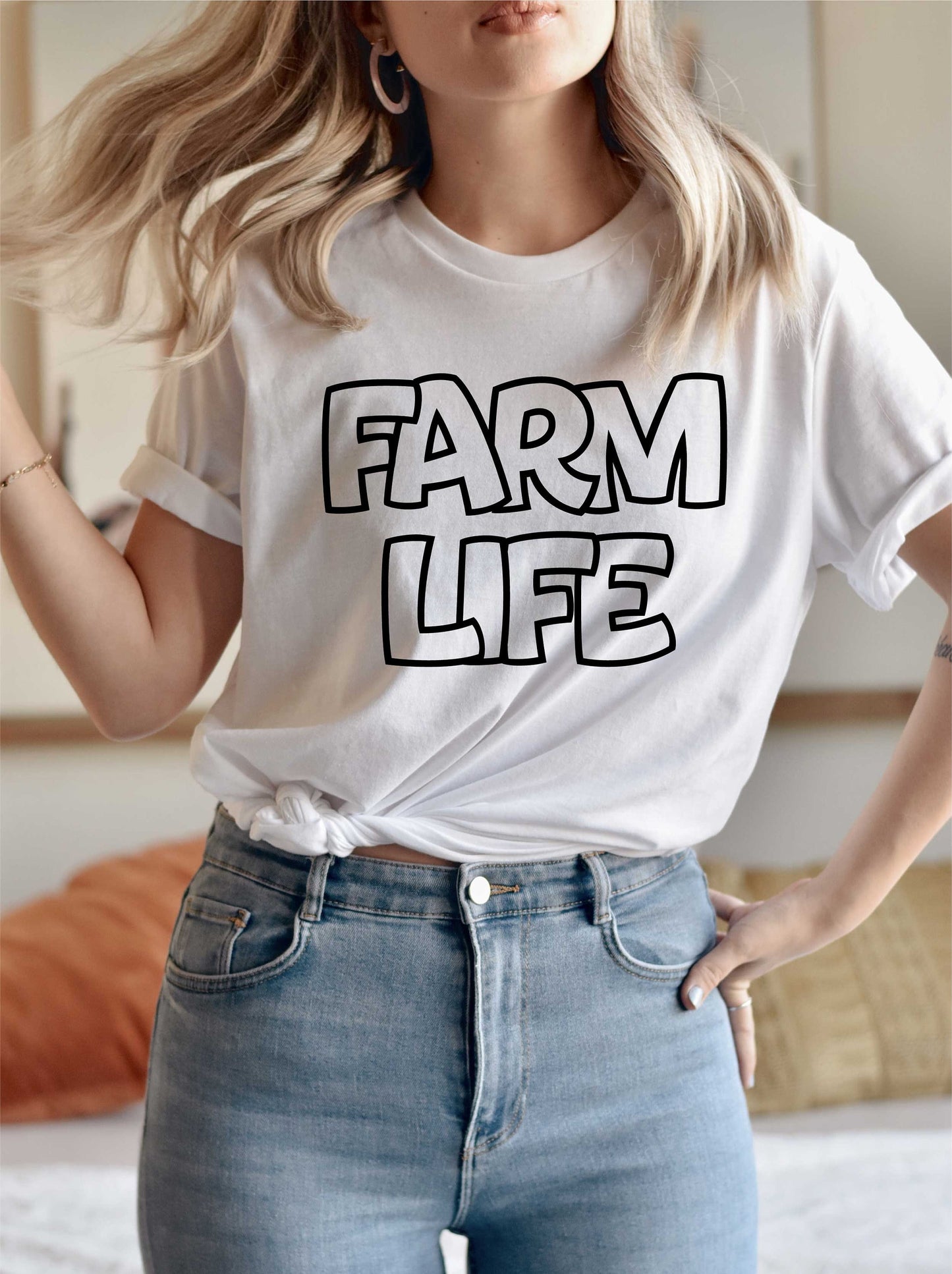 Farm Life svg, Farm Life Outline svg, Summer, Digital Design