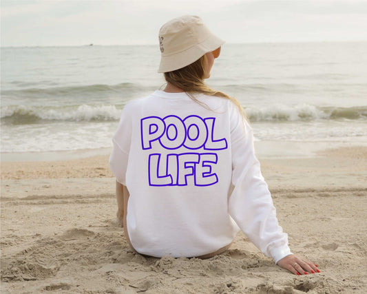Pool Life Outline Digital Design