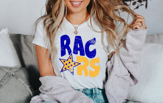 Racers Distressed Star Digital Design
