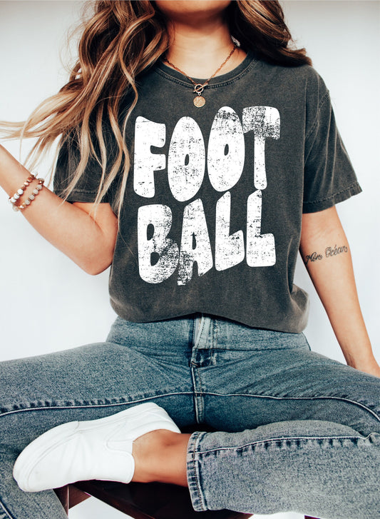 Football png, Distressed Football png, Sports png, Digital Design