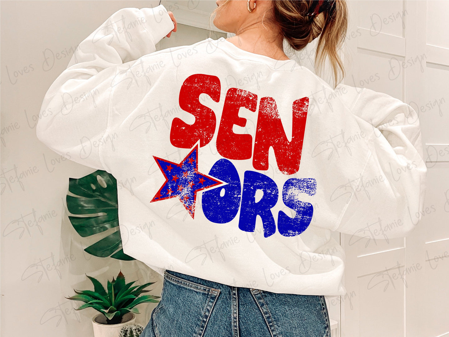 Seniors png, Distressed Seniors png, 2023 Graduate, Digital Design, Graduation