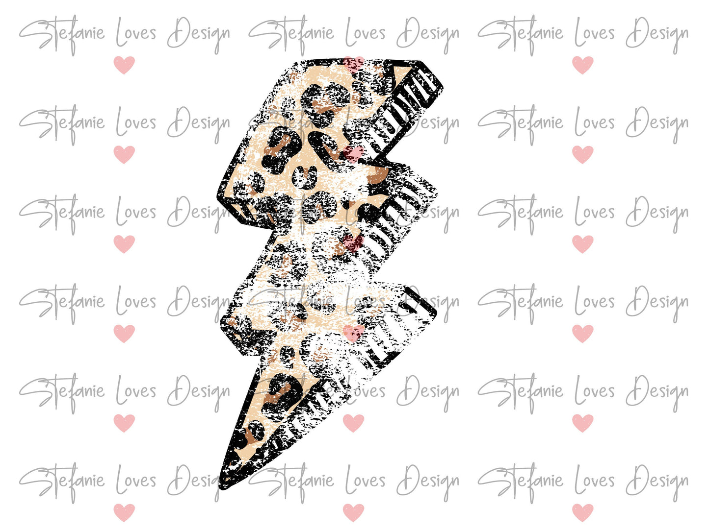 Lightning Bolt Super Grunge PNG, Leopard Lightning Bolt png, Digital Design, Trending