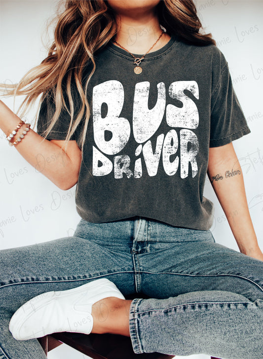 Bus Driver png, Distressed PNG, Bus Driver shirt, Gift for Bus Driver