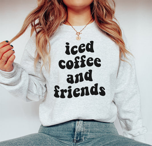Iced Coffee and Friends Digital Design